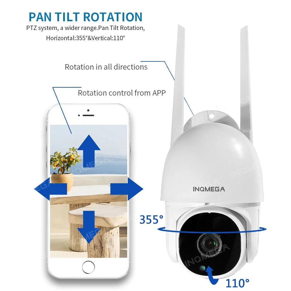 PETTISM™ 5MP HD Wi-Fi Waterproof Pet Camera